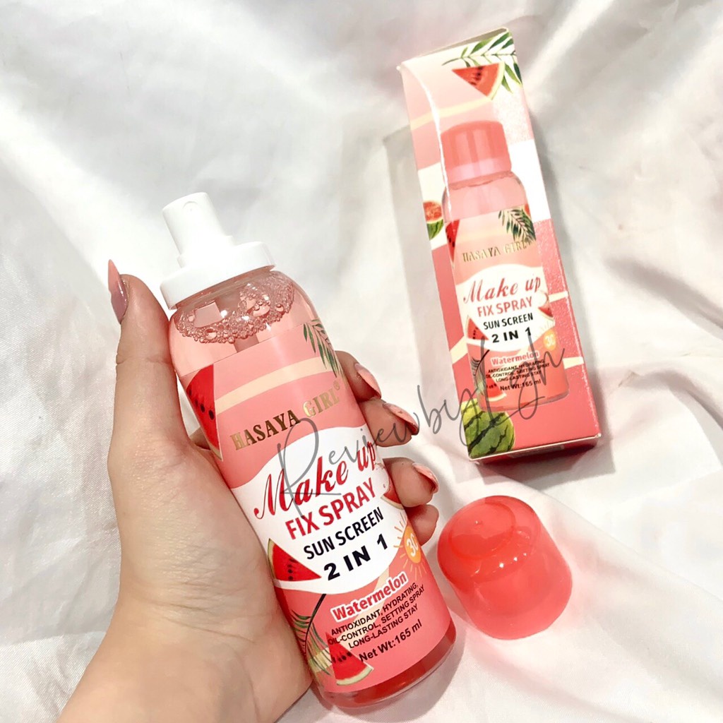 XỊT KHOÁNG KHÓA NỀN CHỐNG NẮNG DƯA HẤU HASAYA GIRL THÁI LAN | BigBuy360 - bigbuy360.vn