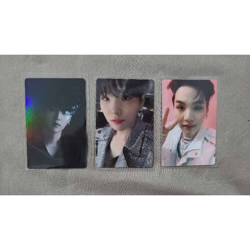 ẢNH CARD BTS SUGA/YOONGI SPECIAL CCB (CLUE, ROUTE, HOLOGRAM) KÈM TOP