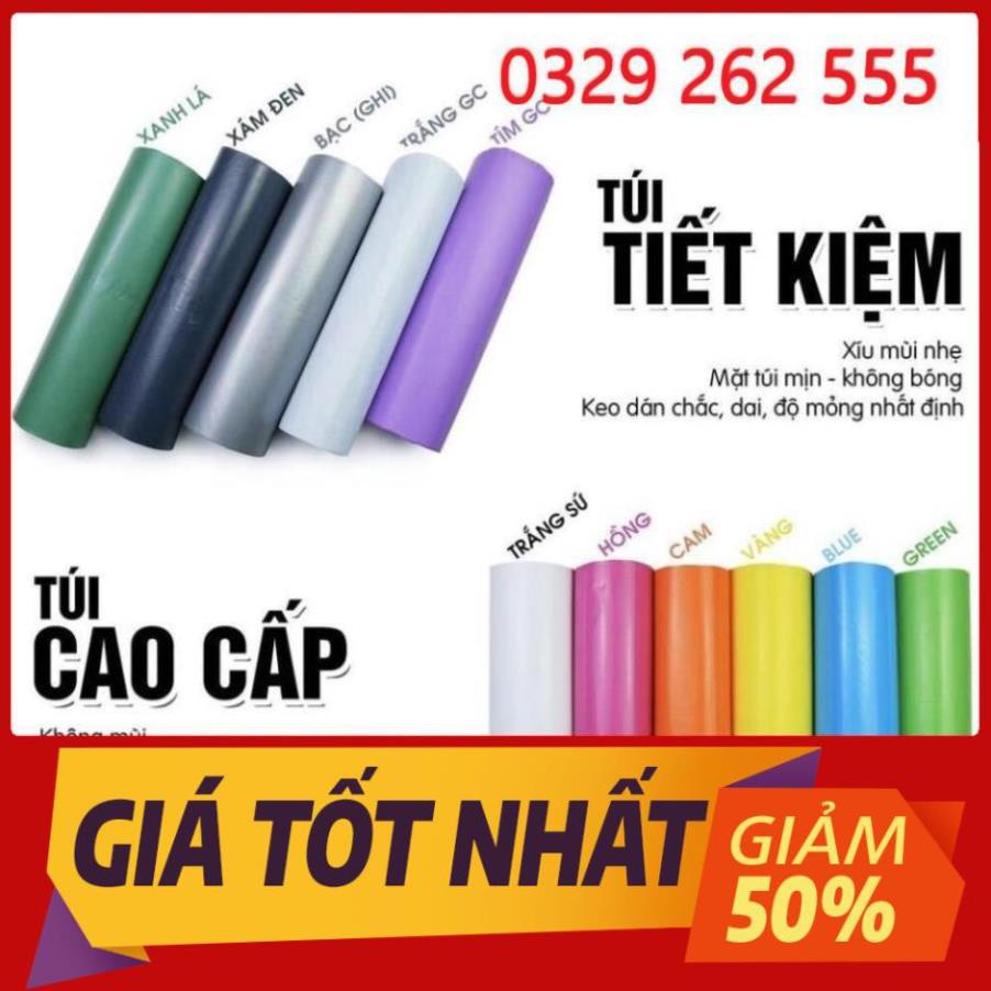 (~100 cái Túi dán miệng) size 17x30cm Túi nilon gói hàng niêm phong tự dính siêu dai