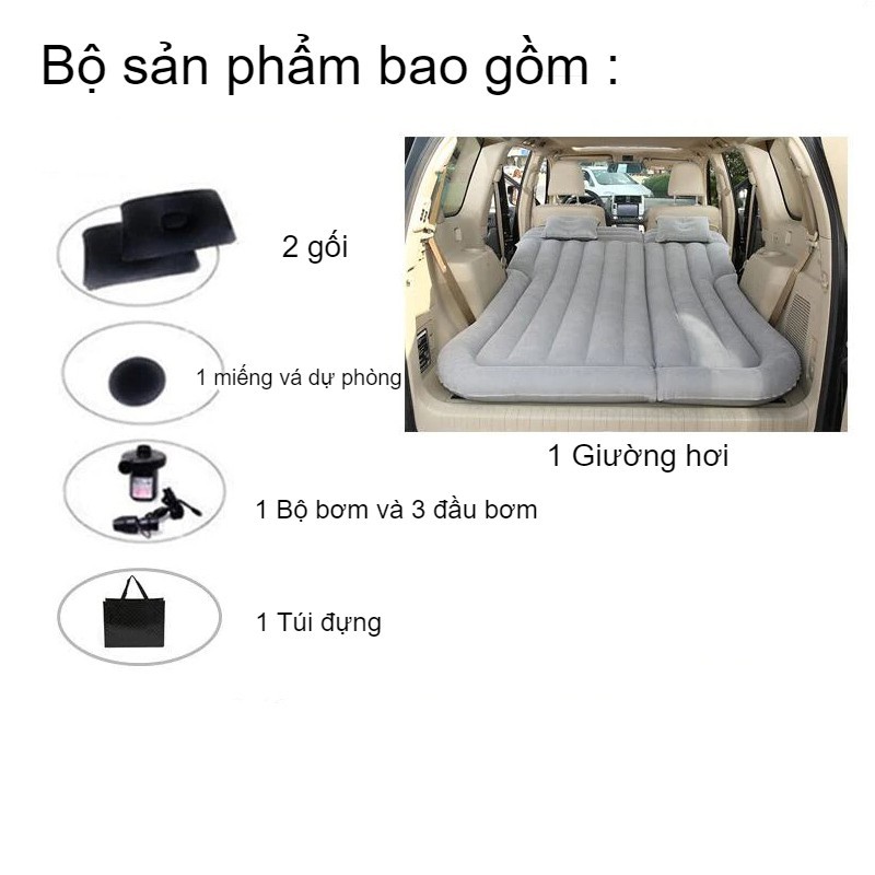 Đệm hơi cao cấp cho xe SUV- giường hơi cao cấp cho xe ô tô SUV, Xe 7 chỗ mới - Better Car