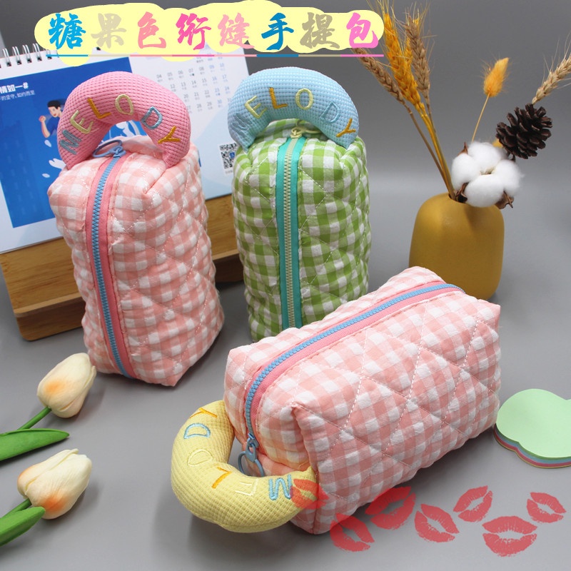 Túi Đựng Mỹ Phẩm Cỡ Lớn Họa Tiết Hoạt Hình Dễ Thương