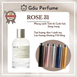 Mẫu thử nước hoa chính hãng Rose 31 10ML