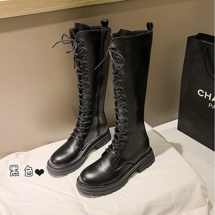 Chính Hãng Giày Bốt Nữ Đế Dày Cao Qua Gối Cỡ Nhỏ Slimmer Look Tall