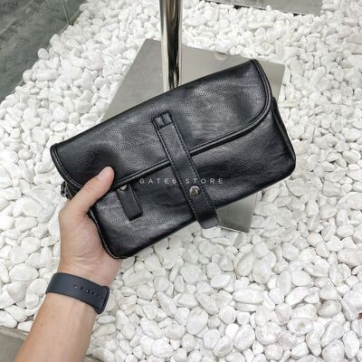 Túi đeo chéo Nam Nữ da PU mềm, túi minibag chữ nhật style tối giản Unisex GATE6 - K4051