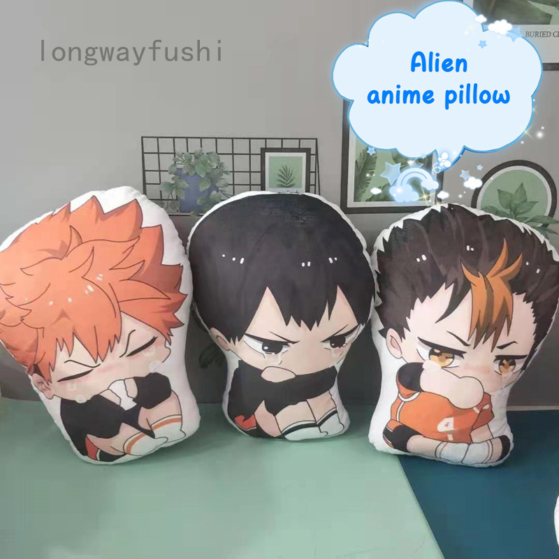 Áo Gối In Hình Nhân Vật Anime Haikyuu!! Shoyo Hinata Shonen 45cm