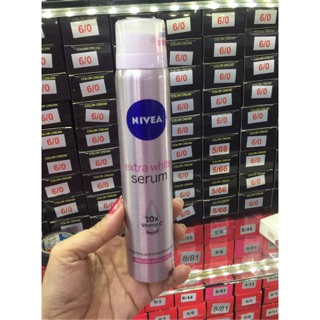 Xịt Ngăn Mùi Serum Nivea Trắng Mịn 100ml