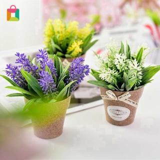 Chậu cây giả nhỏ dễ thương dùng để trang trí nhà
