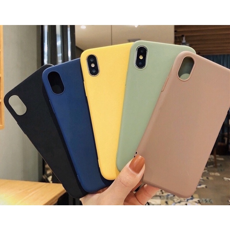 Ốp lưng dẻo màu trơn cho xiaomi Redmi Note