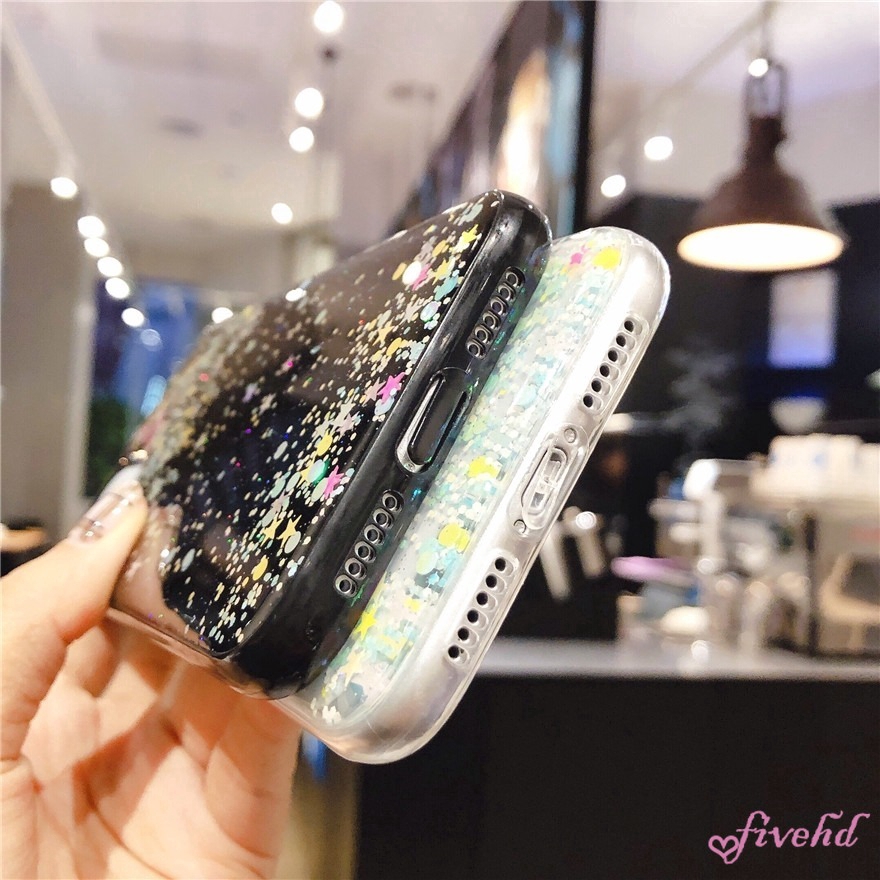 Ốp điện thoại trong suốt hình sao lấp lánh Samsung A9 A8 A7 A60 Plus 2018 J7 J5 Prime J7 J6 J4 J3 2018 J6 J4 Plus 2018 | BigBuy360 - bigbuy360.vn