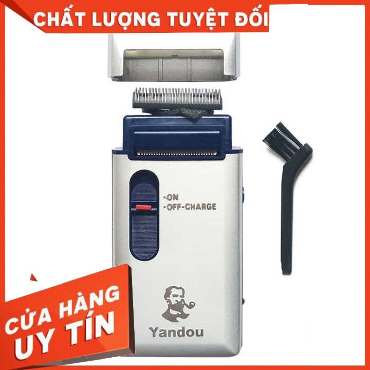 Máy cạo râu yandou cạo  râu khô dễ dàng thay thế lưỡi máy cạo râu mini | may cao rau rất tiên lợi khi mang theo du  lịch