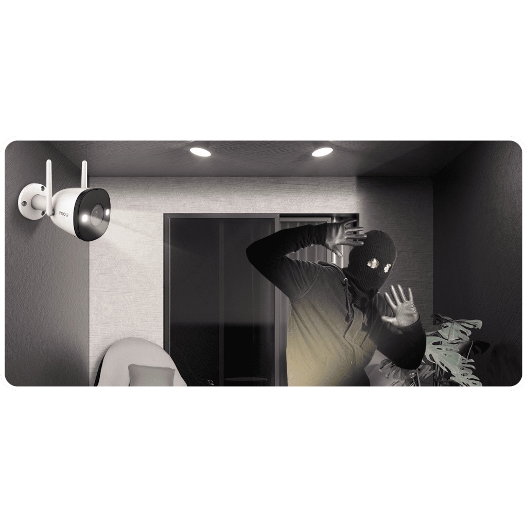 Camera WIFI ngoài trời BULLET 2 PRO cao cấp vỏ sắt, màu đêm, đàm thoại 2 chiều hàng chính hãng