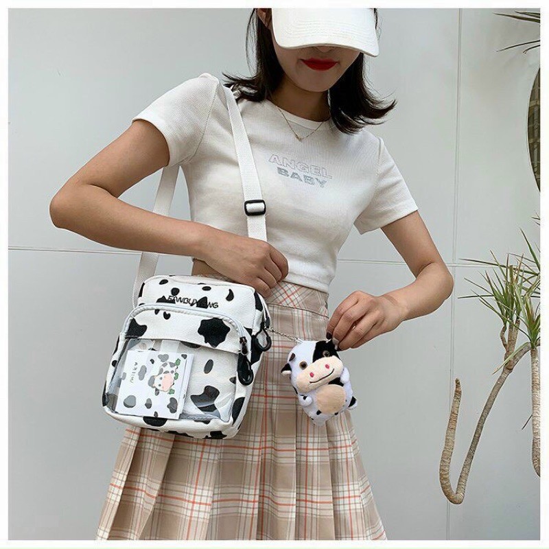 [Mã FAMAYWA2 giảm 10K đơn 50K] Túi đeo chéo BÒ SỮA siêu hot | BigBuy360 - bigbuy360.vn