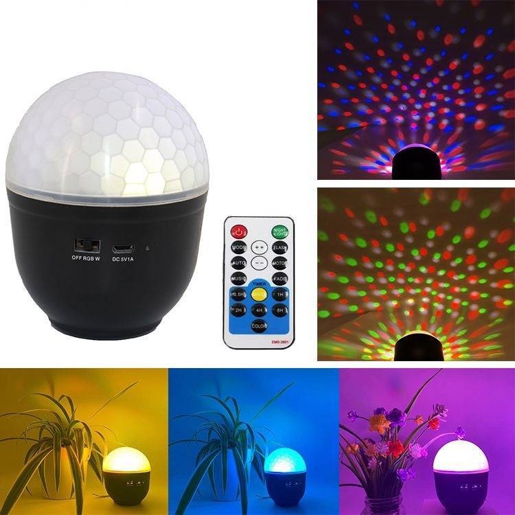 Đèn LED chiếu ánh sáng ban đêm bầu trời đầy sao ánh sáng xoay SUB trang trí phòng