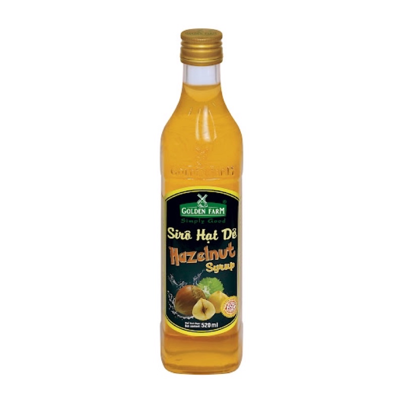 Siro hạt dẻ Golden Farm - 520ML