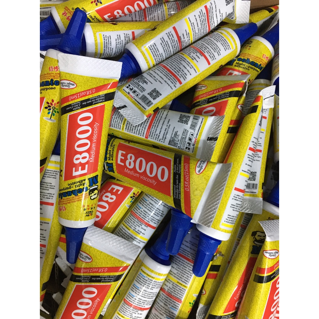 keo E8000 dán đa năng, dán màn hình, đồ điện tử, thủ công hammed