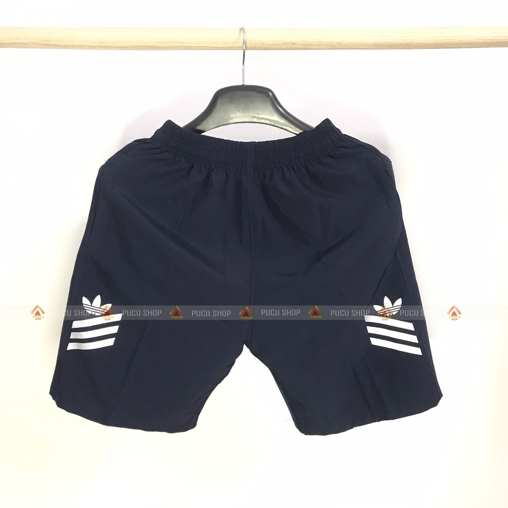 Quần đùi nam 45-70kg thể thao chất gió co giãn 4 chiều hàng đẹp QHD07 | BigBuy360 - bigbuy360.vn