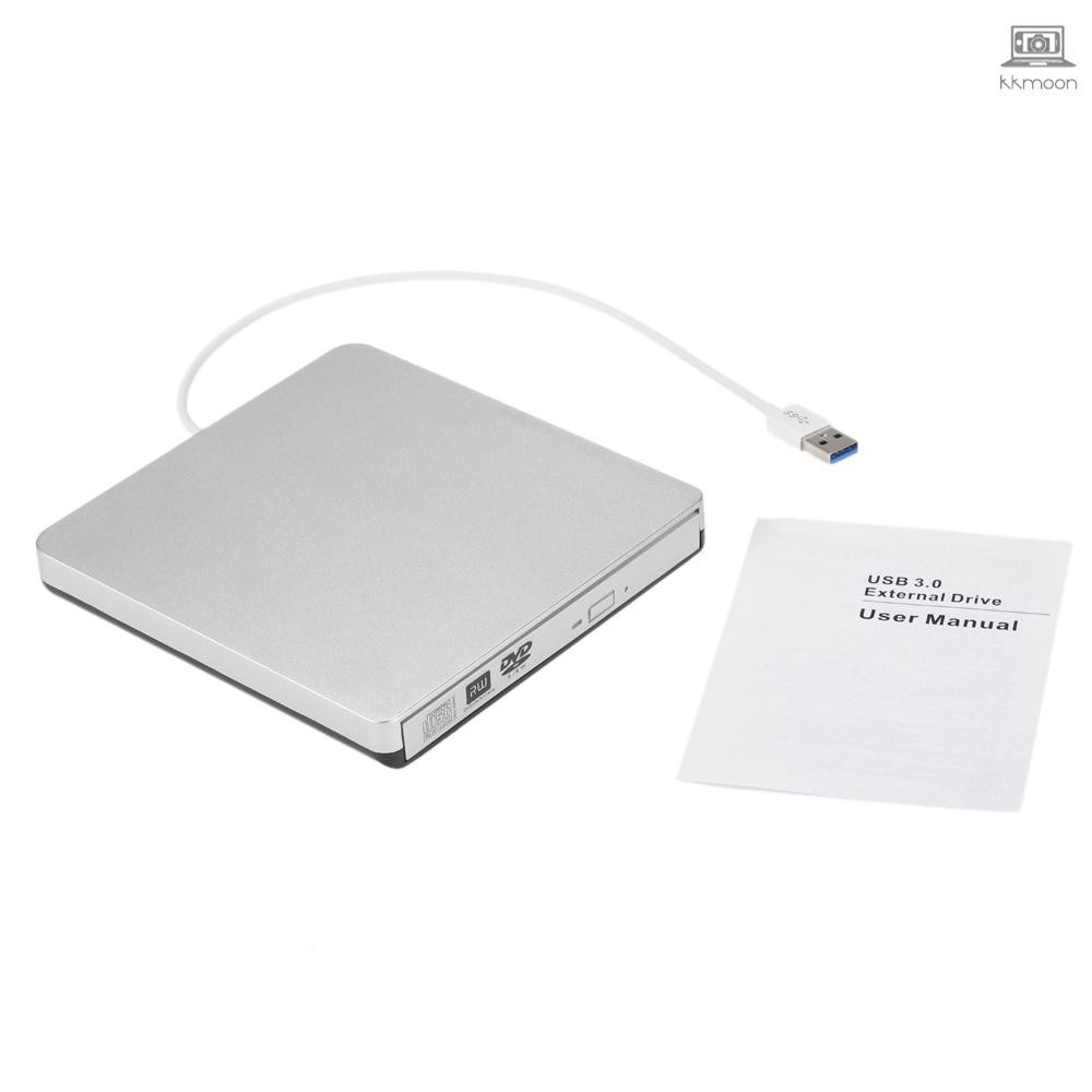 Ổ đĩa USB 3.0 ngoài siêu mỏng ghi/chạy CD-RW DVD-RW CD DVD ROM chuyên dụng cho laptop iMac/MacBook/MacBook Air/Pro