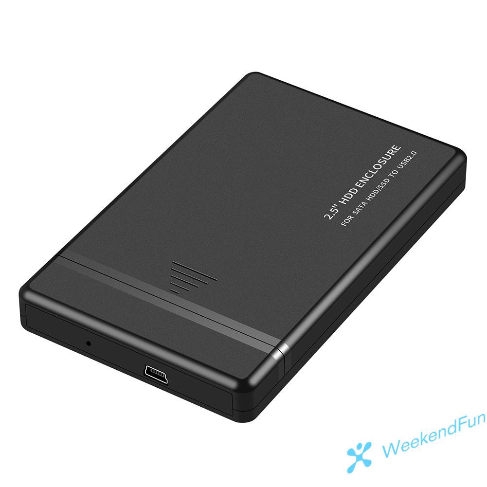 Vỏ Ổ Cứng Ngoài 2.5 Inch Hdd Ssd 480mbps