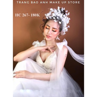 Phụ kiện cưới, hoa cài cô dâu(HC 267)
