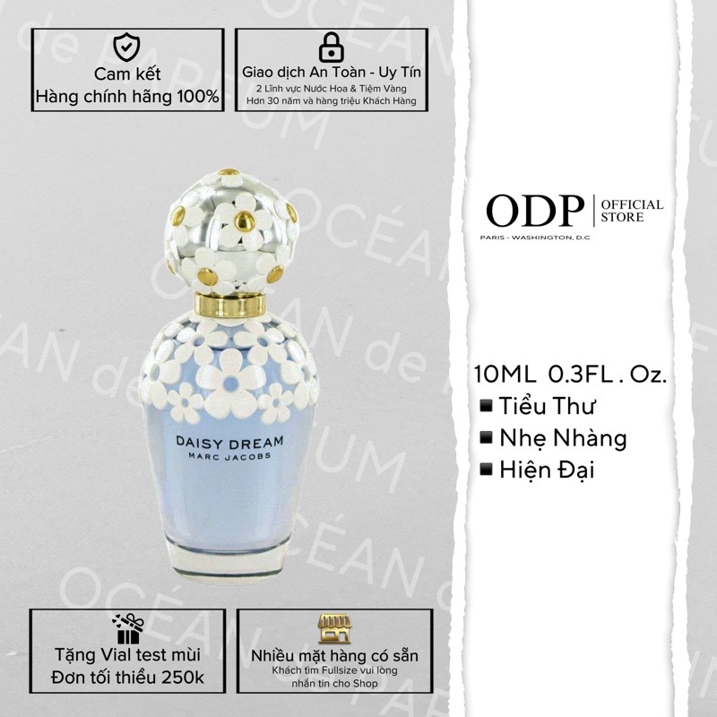 Nước hoa nữ Marc Jacobs Daisy Dream EDT 5ml 10ml