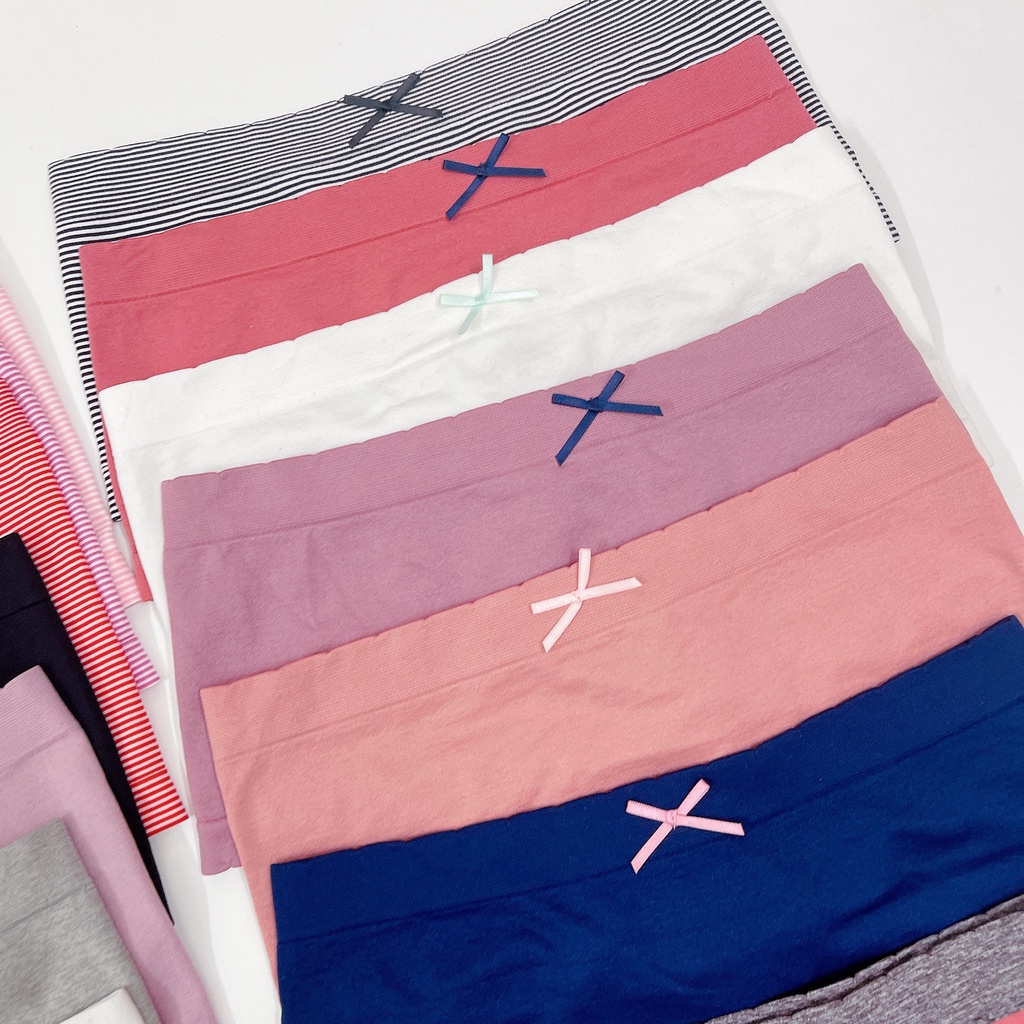 Quần lót boxer đùi nữ cotton dệt kim dạng boyshort mặc nhà mặc váy co giãn kháng khuẩn cao cấp thoải mái SASSY