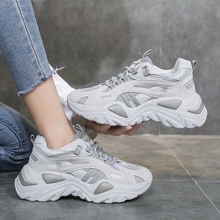 GIÀY THỂ THAO ĐỘN ĐẾ PHẢN QUANG HOT TREND 2020 H03