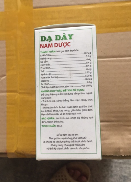 Dạ Dày Nam Dược