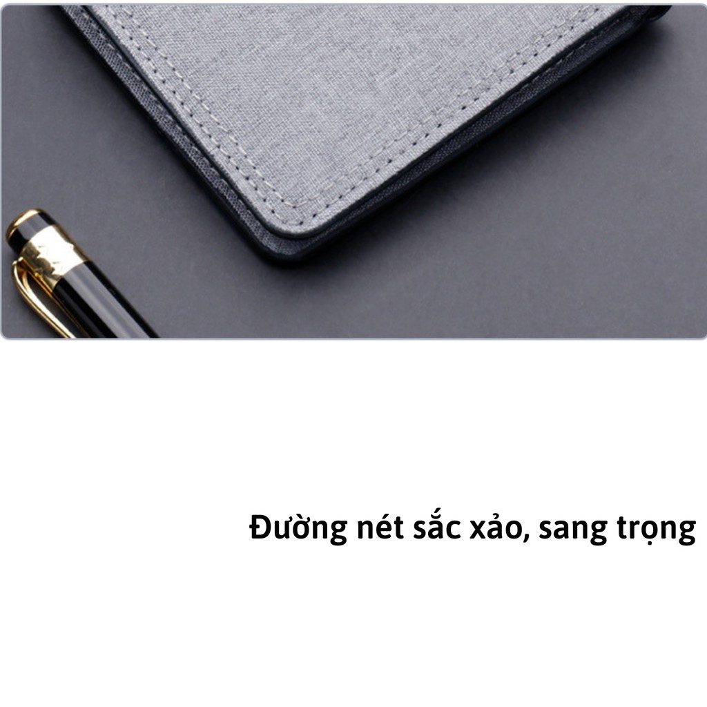 Ví vải canvas dáng ngang LETIS VI10, bóp tiền thẻ nhỏ gọn tiện dụng màu cơ bản đơn giản chất liệu vải cao cấp
