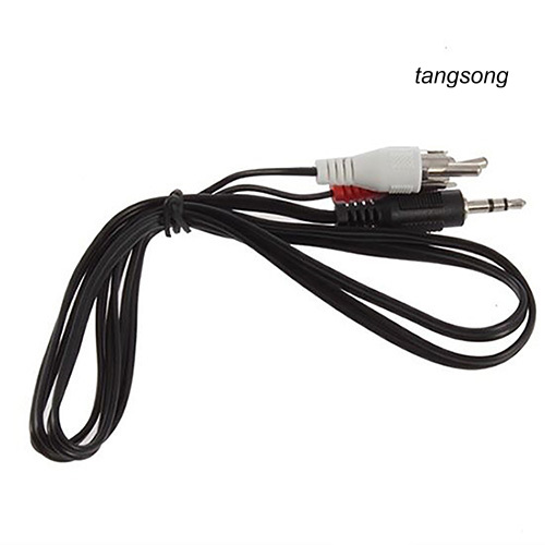 Cáp Chuyển Đổi Âm Thanh Từ Giắc Cắm 3.5mm Sang 2 Rca Chuyên Dụng
