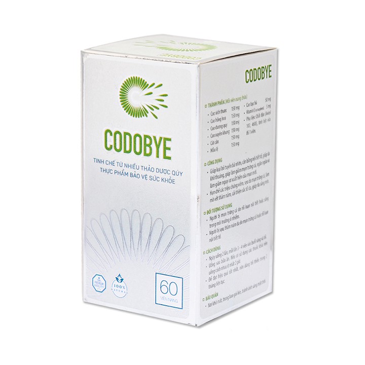 Combo 4 hộp CODOBYE viên uống ngừa mụn an toàn | BigBuy360 - bigbuy360.vn