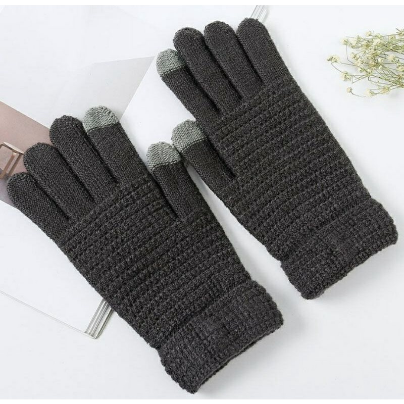 Găng tay len nam nữ bao tay cảm ứng điện thoại Lh0917399527