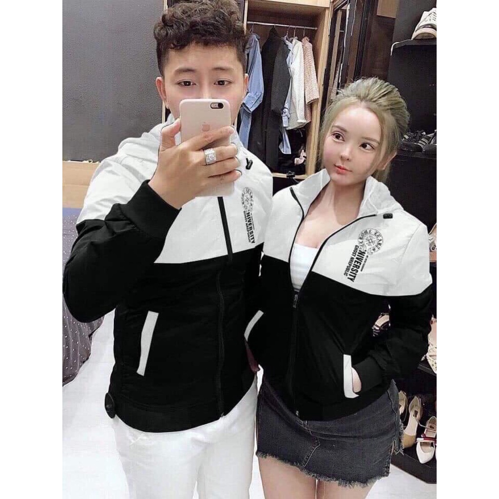 Áo khoác nam , áo khoác gió nam nữ thời trang Unisex From M L Xl ms888