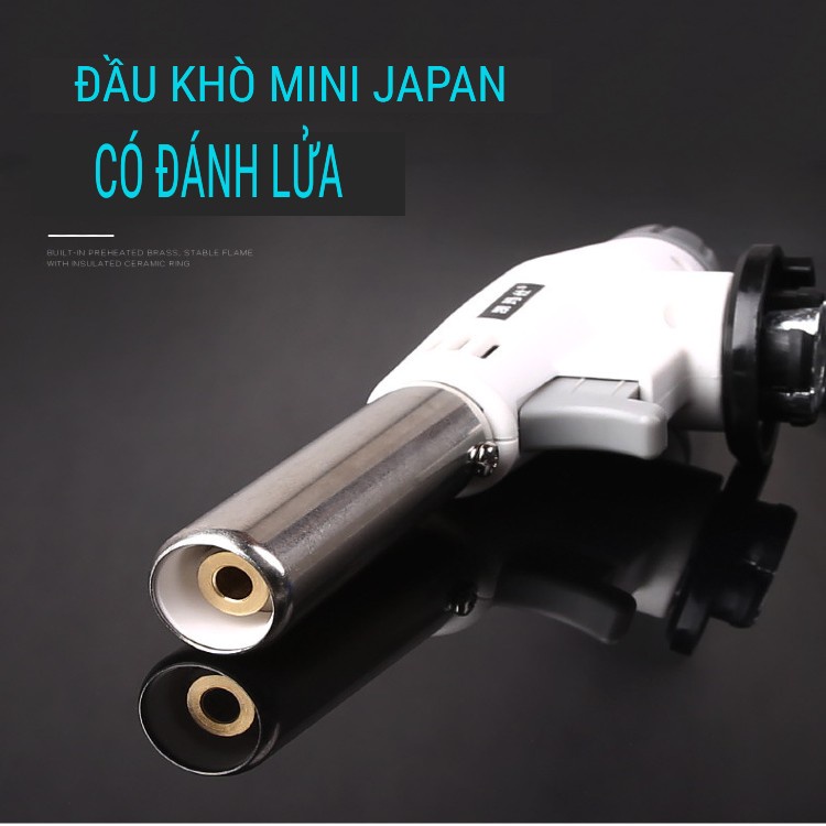 Đầu Khò Ga Chuyên Dụng, Tự động đánh Lửa, Khò Lửa Bình Gas MINI - Núm điều Chỉnh Nhiệt 1300 độ C - KG1