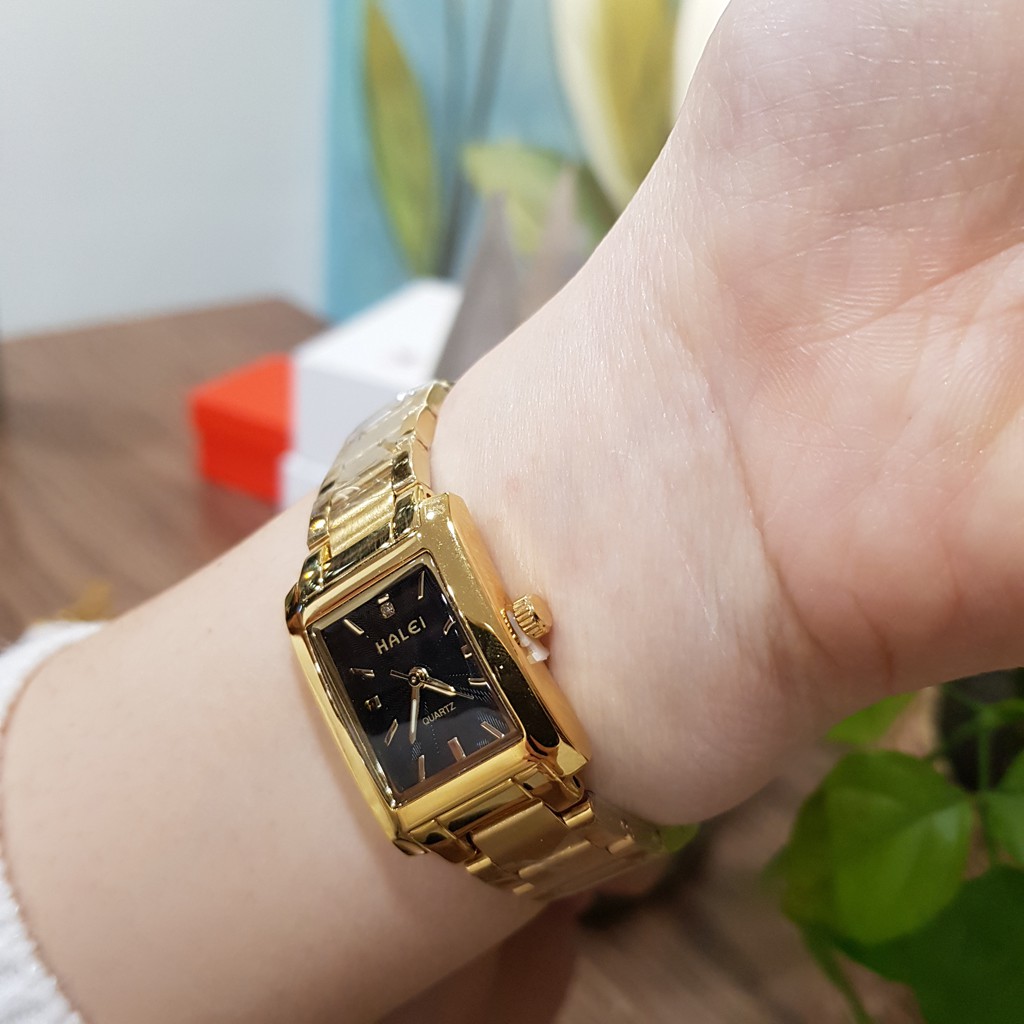 Đồng hồ nữ Halei dây kim loại không gỉ chống nước chống xước tuyệt đối Tony Watch 68 | WebRaoVat - webraovat.net.vn