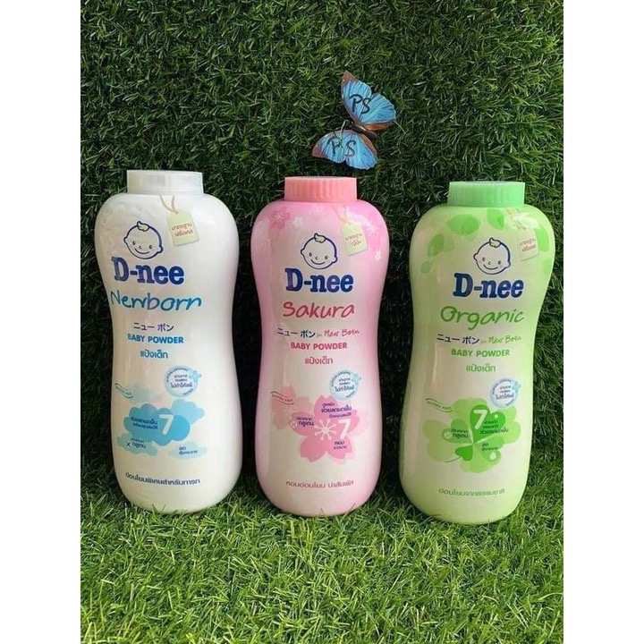 Phấn Rôm DNEE Thái Đủ Màu Chai Lớn 400g