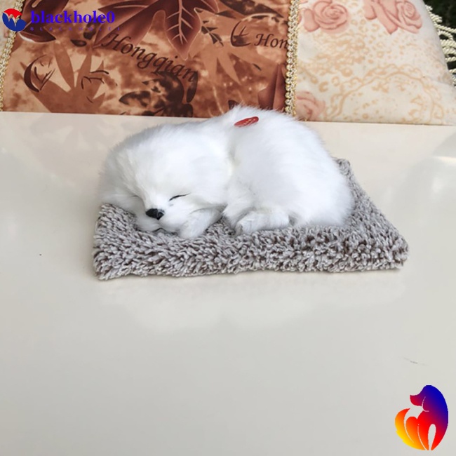 Thú Nhồi Bông Than Tre Hoạt Tính Hình Chú Chó Đáng Yêu Trang Trí Xe Hơi