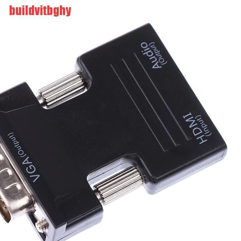 (Mua-Code) Đầu Chuyển Đổi Hdmi Cái Sang Vga Với Đầu Ra Âm Thanh Hỗ Trợ 1080p