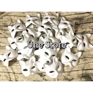 Mặt nạ giấy bồi cáo, mèo trơn DIY - phụ kiện trang trí, hóa trang, chụp ảnh