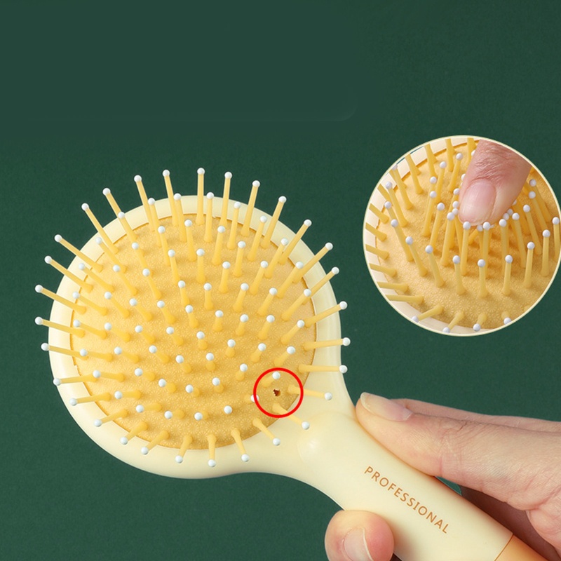 Lược Chải Tóc Mềm Chống Tĩnh Điện Massage Da Đầu