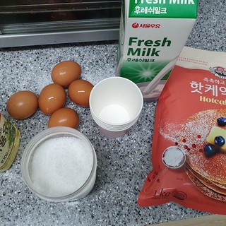 Bột trộn sẵn pancake (hotcake) Beksul 500g