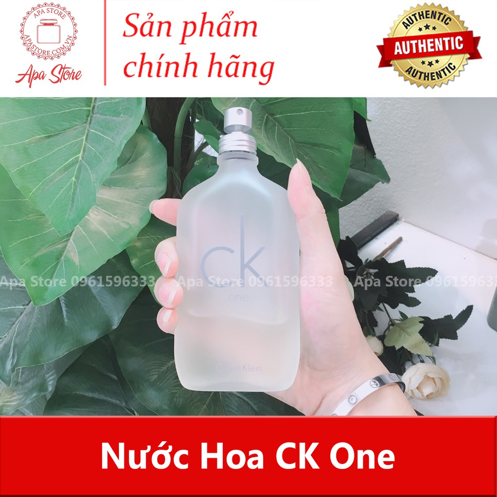 Nước Hoa Nam CK One Chai Full 100ml