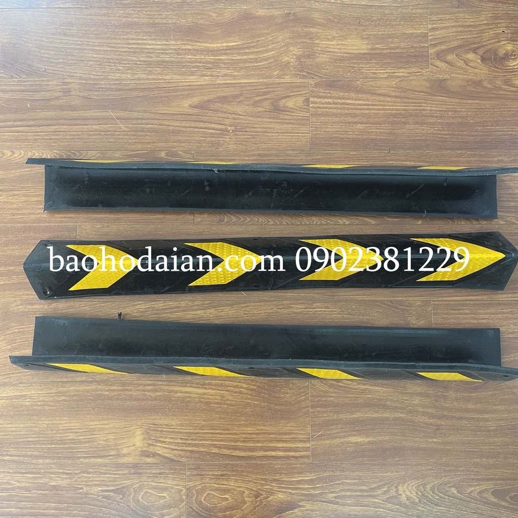 Ốp cột cao su phản quang 800mm*100*10mm