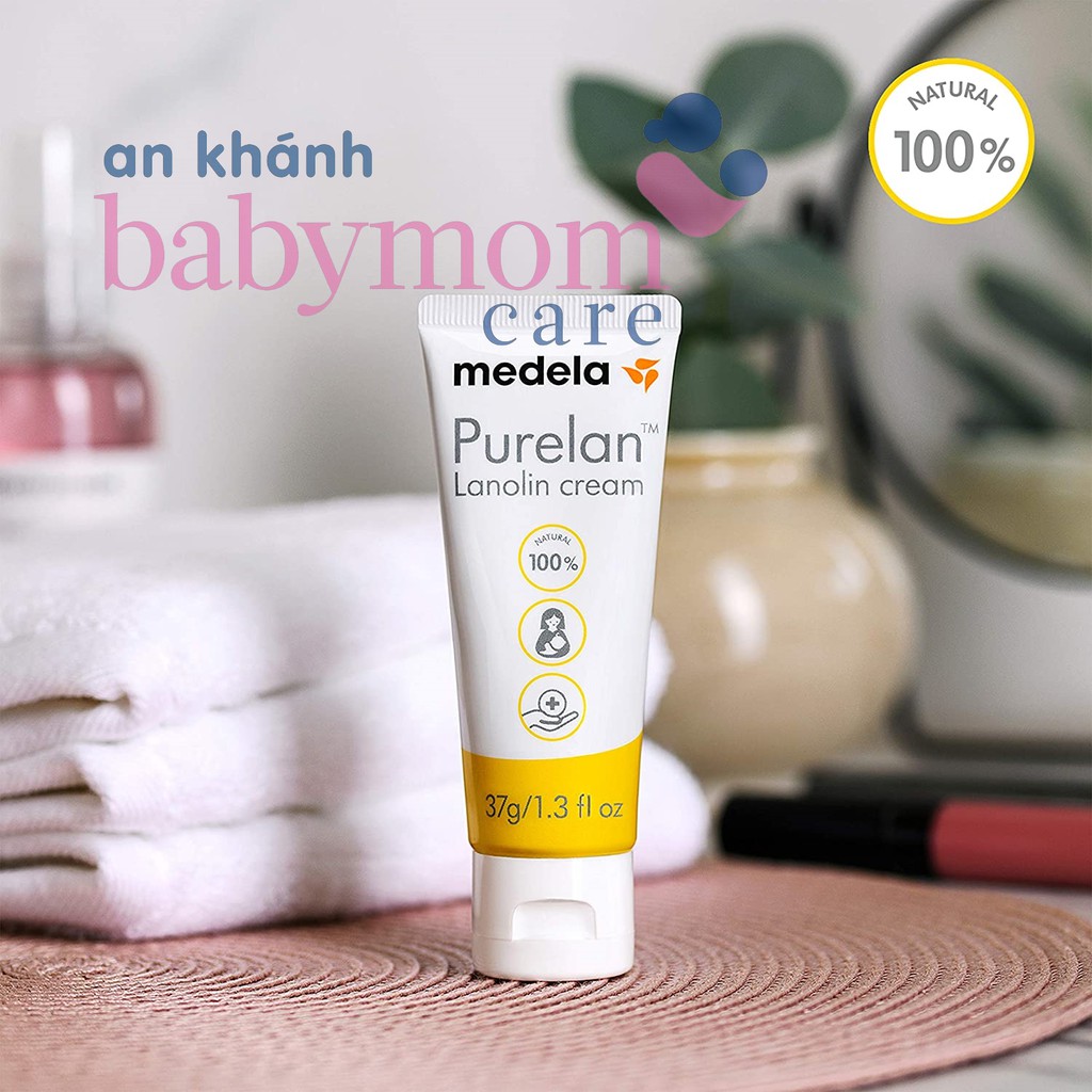 Kem bôi nứt đầu ti, chống nẻ purelan 37g, earth mama organic