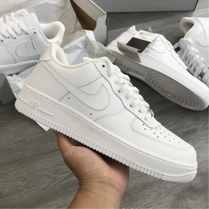 Giày_Nike Trắng , Giày_Nike Air Force 1 Trắng Cao Cấp Full Size Nam Nữ Hot Trend Full Box BILL
