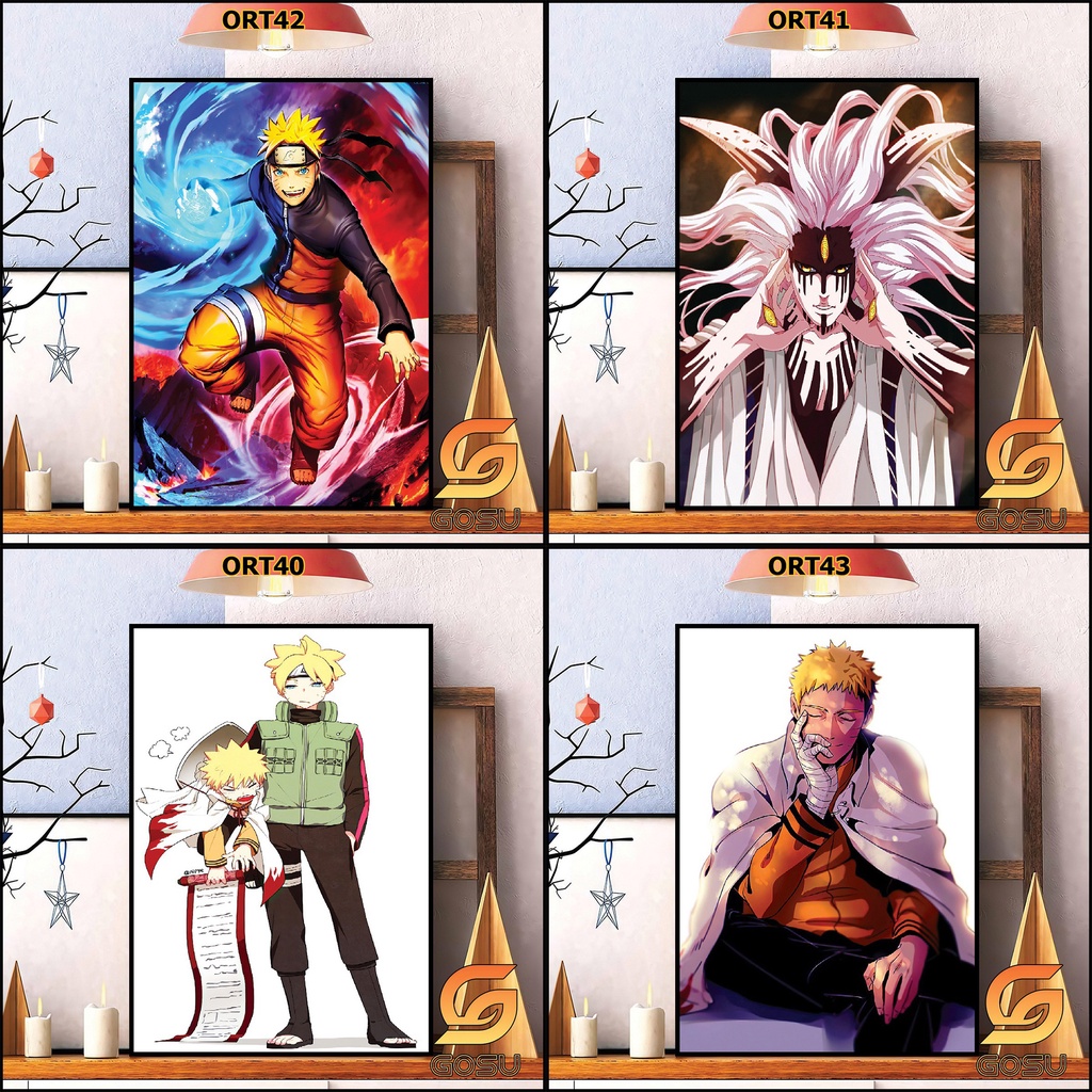 tranh treo tường hoạt hình anime trang trí nội thất