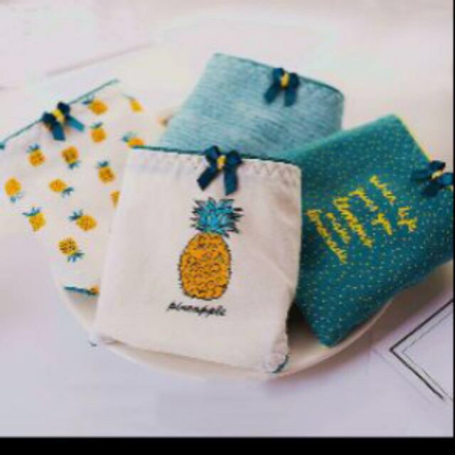 combo Quần lót cotton hình cute cho chị Hà