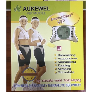 Máy massage xung điện trị liệu AUKEWEL DR CARE MODEL VIP 8 miếng dán ĐỨC