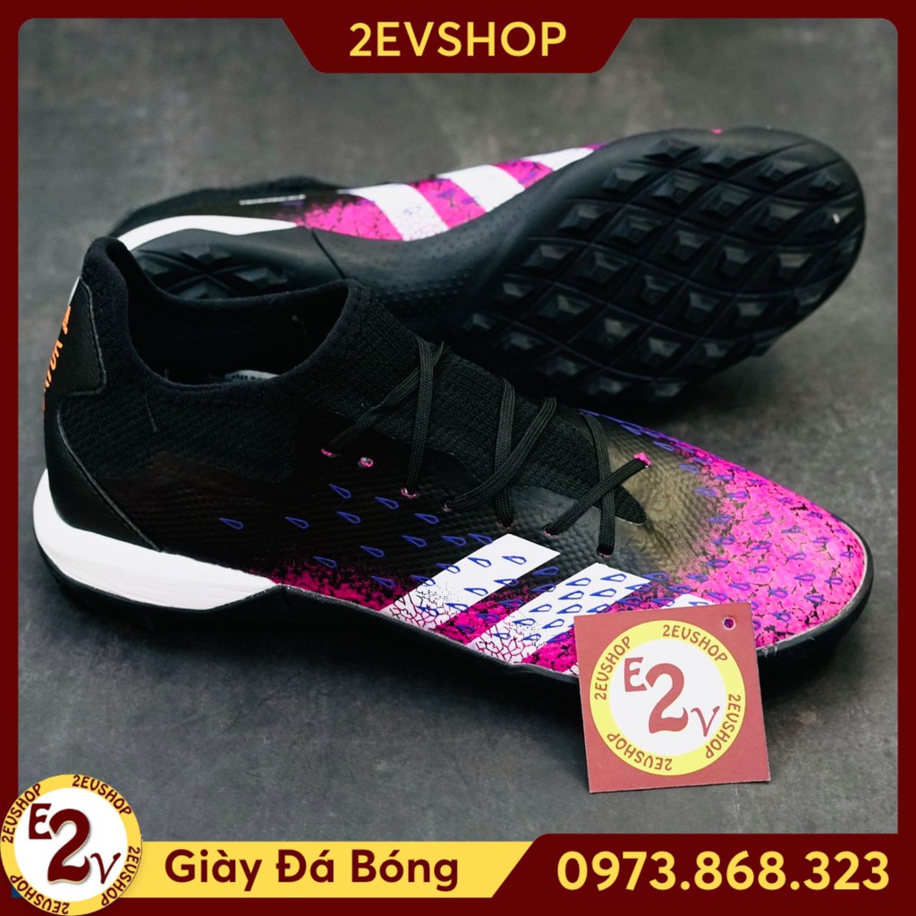 Giày đá bóng thể thao nam 𝐏𝐫𝐞𝐝𝐚𝐭𝐨𝐫 𝐅𝐫𝐞𝐚𝐤.𝟑 𝐋𝐨𝐰 Colorful, giày đá banh cỏ nhân tạo cao cấp - 2EVSHOP