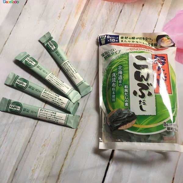 Hạt nêm gia vị ăn dặm cho bé đủ vị xuất xứ Nhật Bản, Gói lẻ