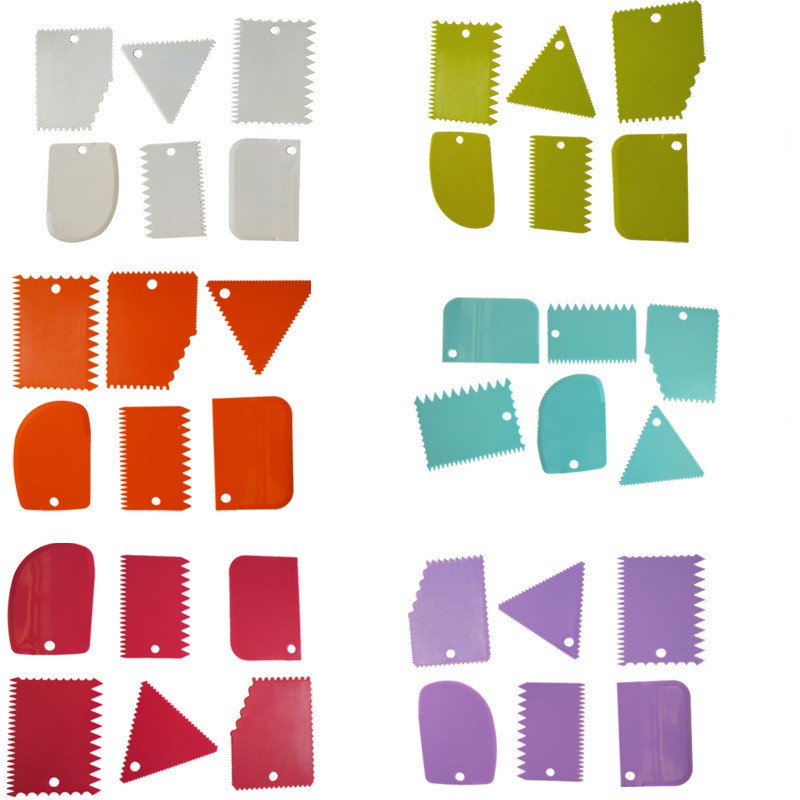 Bộ 6 Dụng Cụ Trang Trí Bánh Kem Xinh Xắn